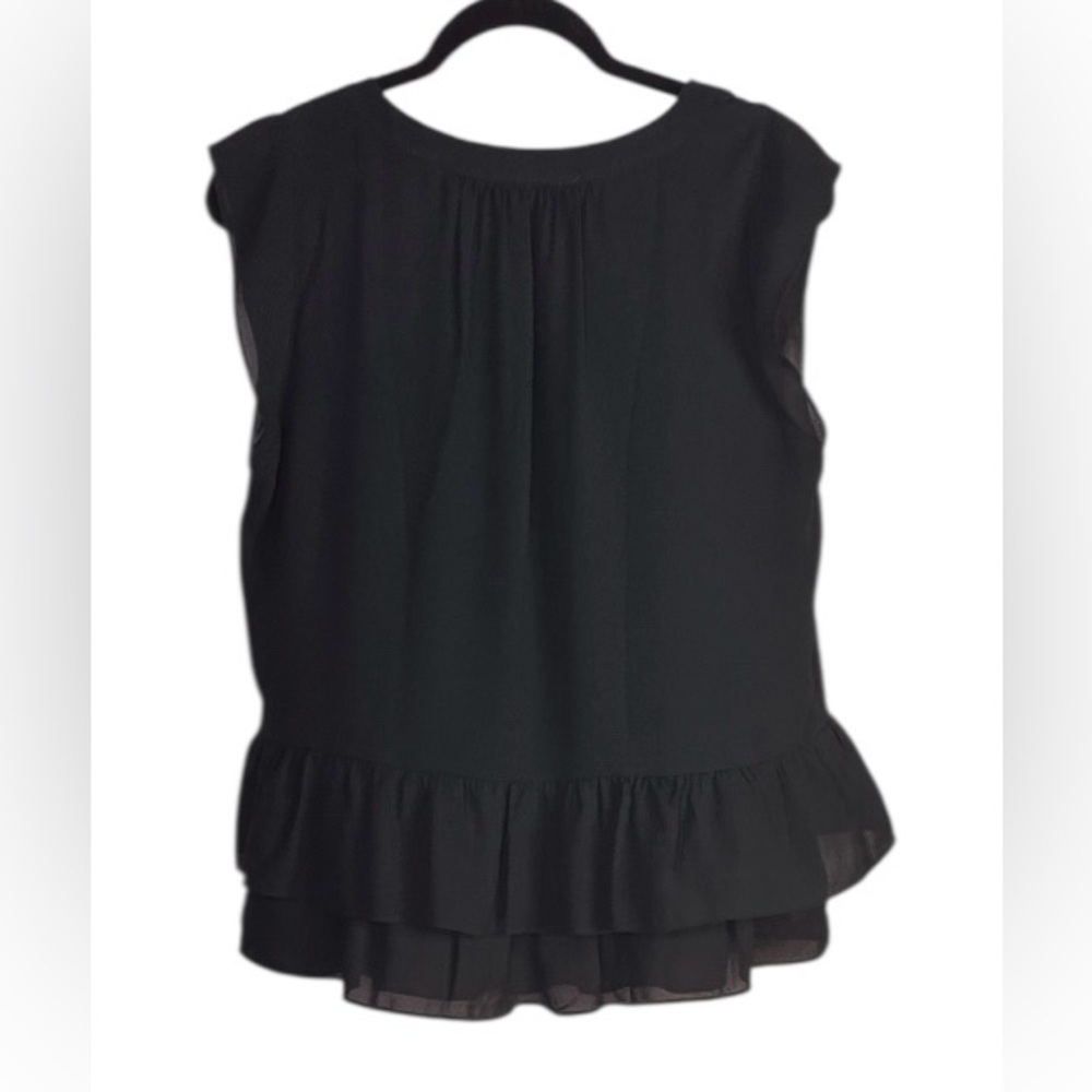 LOFT Black Sleeveless Women's Top Size M - Picture 2 of 4